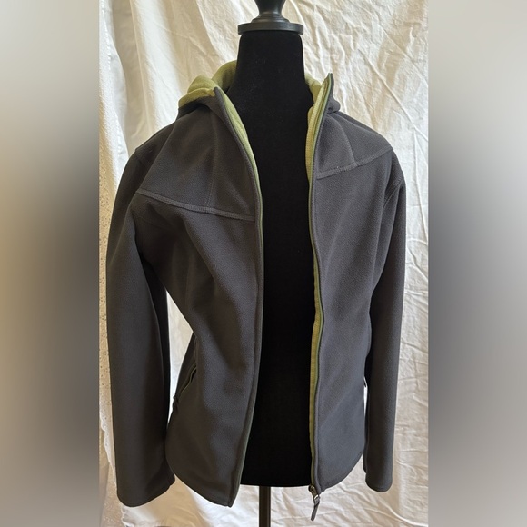 Pendleton | Size Small | Gray Fleece Jacket‎ | Full Zip | Hooded | Lightweight - Picture 3 of 7